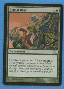 MTG: 10th Edition: Primal Rage - Image 1
