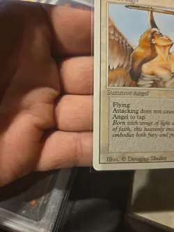 MTG Revised Serra Angel Never Played M/NM - Image 5