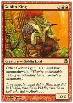 Goblin King ~ Ninth Edition [ Excellent ] [ Magic MTG ] - Image 1