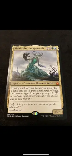 Muldrotha, the Gravetide (Foil) [Foundations] (FDN) [MTG] Magic 243 - Image 1