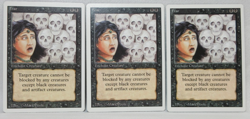 FEAR X3 MAGIC THE GATHERING REVISED MTG VINTAGE Trading Card #141 - Image 1