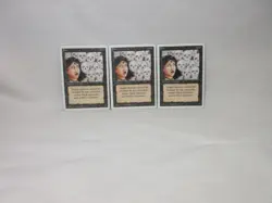 FEAR X3 MAGIC THE GATHERING REVISED MTG VINTAGE Trading Card #141 - Image 2