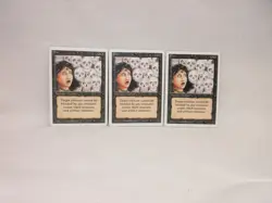 FEAR X3 MAGIC THE GATHERING REVISED MTG VINTAGE Trading Card #141 - Image 4