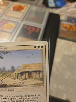 MTG - Revised - FARMSTEAD - Never Played Nm - Image 3