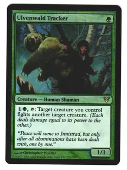 Magic The Gathering MTG Avacyn Restored AVR 2012 #200 Ulvenwald Tracker NM FOIL - Image 1