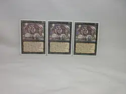 NETTLING IMP X3 MAGIC THE GATHERING REVISED MTG VINTAGE TRADING CARD #177 - Image 2