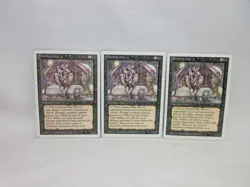 NETTLING IMP X3 MAGIC THE GATHERING REVISED MTG VINTAGE TRADING CARD #177 - Image 3