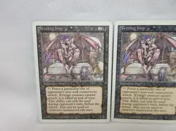 NETTLING IMP X3 MAGIC THE GATHERING REVISED MTG VINTAGE TRADING CARD #177 - Image 4