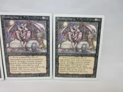 NETTLING IMP X3 MAGIC THE GATHERING REVISED MTG VINTAGE TRADING CARD #177 - Image 5