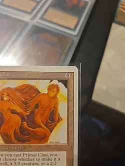 MTG Revised Primal Clay Never Played Nm - Image 3