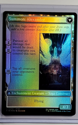 2025 MTG Magic the Gathering FIN Final Fantasy Foil #13 Crystal Fragments - Image 2