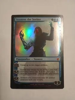 Tezzeret the Seeker #39 (Foil) (LP) Elspeth vs Tezzeret DDF Magic MTG - Image 1