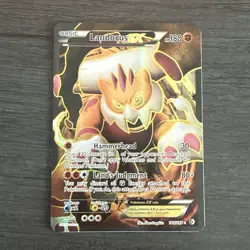 Pokemon TCG Landorus EX Full Art B&W Boundaries Crossed 144/149 NM/M - Image 1
