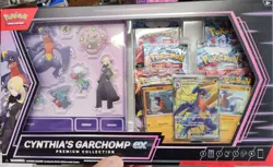 Pokemon TCG Cynthia's Garchomp ex Premium Collection Box SEALED IN HAND - Image 1