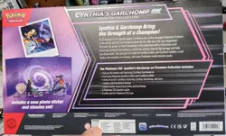 Pokemon TCG Cynthia's Garchomp ex Premium Collection Box SEALED IN HAND - Image 2