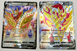 Pokemon Karte TCG Zamazenta V 098/159+293 Black Star Promo Holo Rare Deutsch NM - Image 1