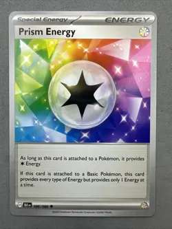 Pokemon TCG * SV Black Bolt 086/086 Prism Energy Uncommon * FRESH PK - Image 1