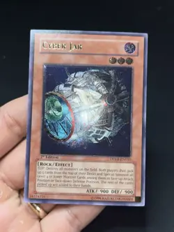 DPKB-EN010 Cyber Jar Ultimate Rare 1st Edition NM-MINT Yugioh - Image 1