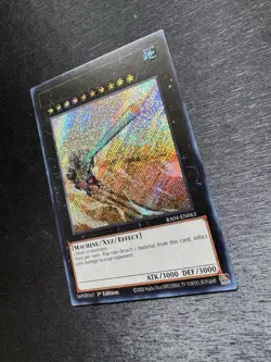 YuGiOh! Superdreadnought Rail Cannon Gustav Max - Misprint No Name No Imprint - Image 4