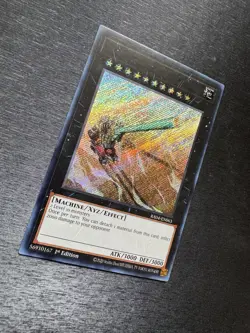 YuGiOh! Superdreadnought Rail Cannon Gustav Max - Misprint No Name No Imprint - Image 5