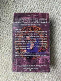 YUGIOH Starter Deck Kaiba 1st Edition FOIL LINE MISPRINT Sealed Unpunched - Image 5