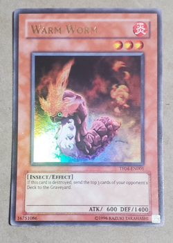 Yu-Gi-Oh! WARM WORM UNLIMITED LP Card *RARE* TF04 EN001 YUGIOH NM-MT - Image 1