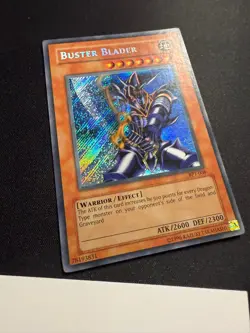 Buster Blader - Secret Rare Limited Edition BPT-008 - MP - YuGiOh - Image 4