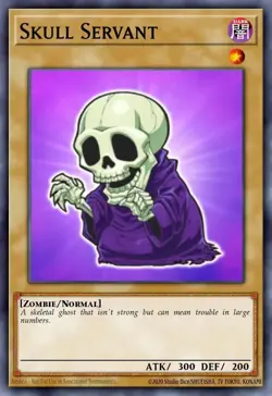 BLMM-EN002 Skull Servant Chibi Art Secret Rare YuGiOh Preorder - Image 1