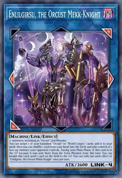 BLMM-EN053 Enlilgirsu, the Orcust Mekk-Knight Emblazoned Ultra YuGiOh Preorder - Image 1