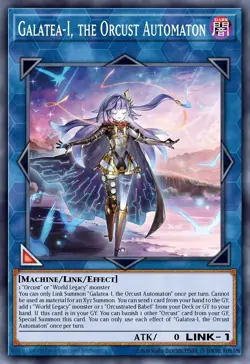 BLMM-EN052 Galatea-I, the Orcust Automaton Emblazoned Ultra Rare YuGiOh Preorder - Image 1