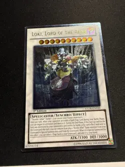 Loki, Lord Of The Aesir - Ultimate Rare 1st Edition STOR-EN039 - YuGiOh - Image 4