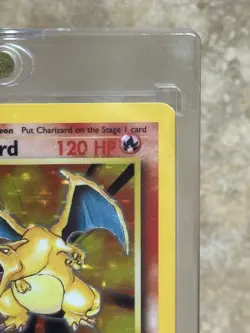1999 Pokemon TCG Charizard Base Set Holo Unlimited Card -4/102 Non-shadowless - Image 2