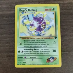Koga's Koffing 48/132 - VLP Gym Challenge - 2000 WOTC Uncommon Pokemon TCG Card - Image 1