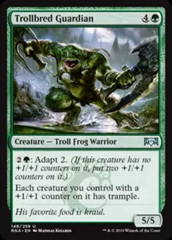 Trollbred Guardian - Near Mint MTG Ravnica Allegiance - Image 1