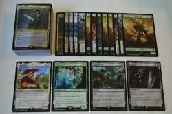 MTG CCG FOOD AND FELLOWSHIP The Lord of the Rings Commander Complete Deck NM - Image 1