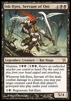 Ink-Eyes, Servant of Oni ~ Betrayers of Kamigawa [ PLAYED ] [ Magic MTG ] - Image 1