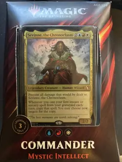 Magic The Gathering MTG Commander 2019 Mystic Intellect Factory Sealed - Image 1