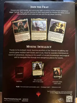 Magic The Gathering MTG Commander 2019 Mystic Intellect Factory Sealed - Image 2