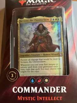 Magic The Gathering MTG Commander 2019 Mystic Intellect Factory Sealed - Image 1