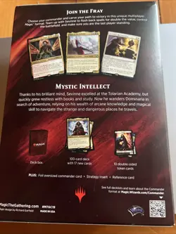 Magic The Gathering MTG Commander 2019 Mystic Intellect Factory Sealed - Image 2
