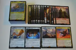 MTG CCG RIDERS OF ROHAN The Lord of the Rings Commander Complete Deck NM - Image 1