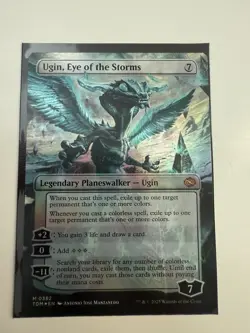 Ugin, Eye of the Storms - #382 Foil (Borderless) Tarkir: Dragonstorm - Mtg - Image 2