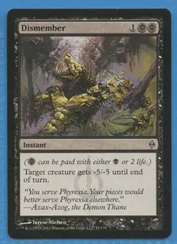 MTG: New Phyrexia: Dismember - Image 1