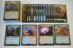 MTG CCG TYRANID SWARM Warhammer 40 000 Commander Complete Deck NM - Image 1