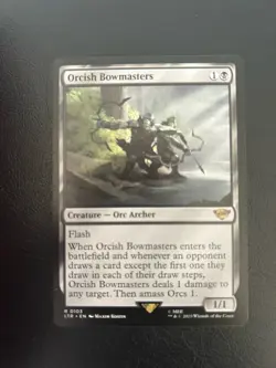 Mtg Orcish Bowmasters Lord of the Rings: Tales of Middle-Earth regular rare 103 - Image 1