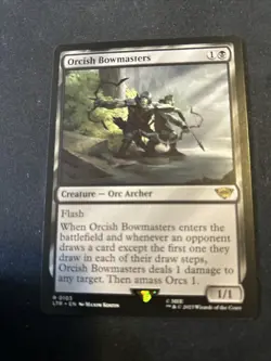 Mtg Orcish Bowmasters Lord of the Rings: Tales of Middle-Earth regular rare 103 - Image 2