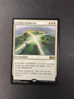 Leyline of Sanctity - M20 - Core Set 2020 - Magic the Gathering - MTG - Image 1