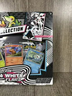POKEMON TCG S&V 10.5 BLACK BOLT & WHITE FLARE POSTER COLLECTION BOX - NEW SEALED 196214129214 - Image 3