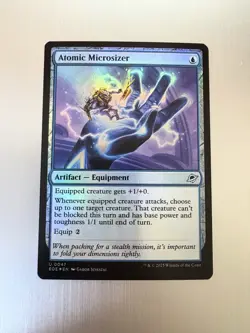 Atomic Microsizer - 47 - MTG: Edge of Eternities - Uncommon - FOIL - Image 1
