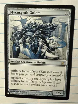 Mycosynth Golem 137 MTG Magic the Gathering Card - Image 1